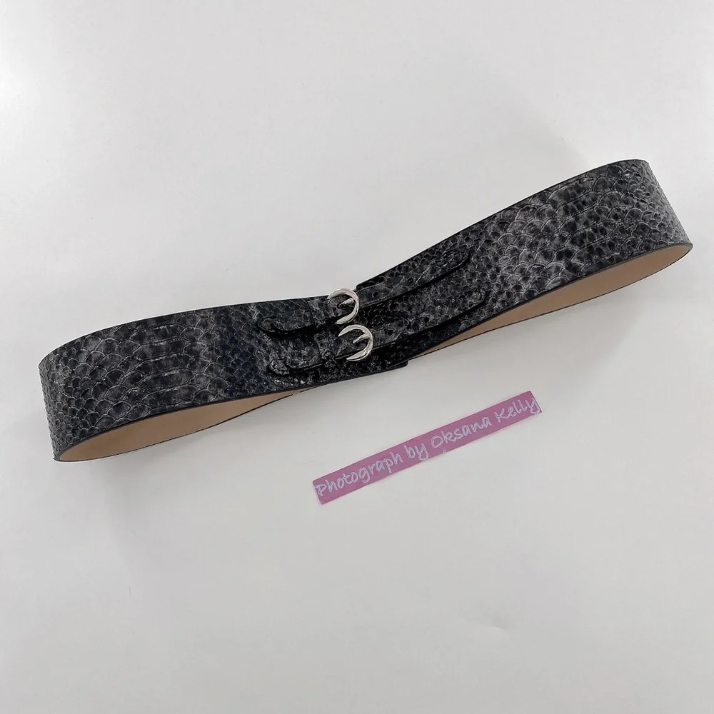 Snake Print Women’s Belt Size L